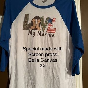 Marine tshirt/patriotic